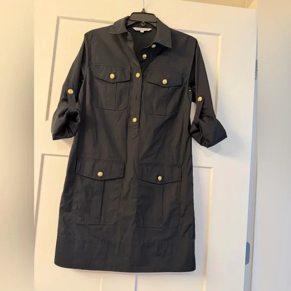 New Veronica Beard Saude Cargo Dress - Picture 7 of 11